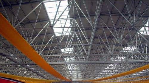 咸阳盘点螺栓球网架构件施工前的检验工作